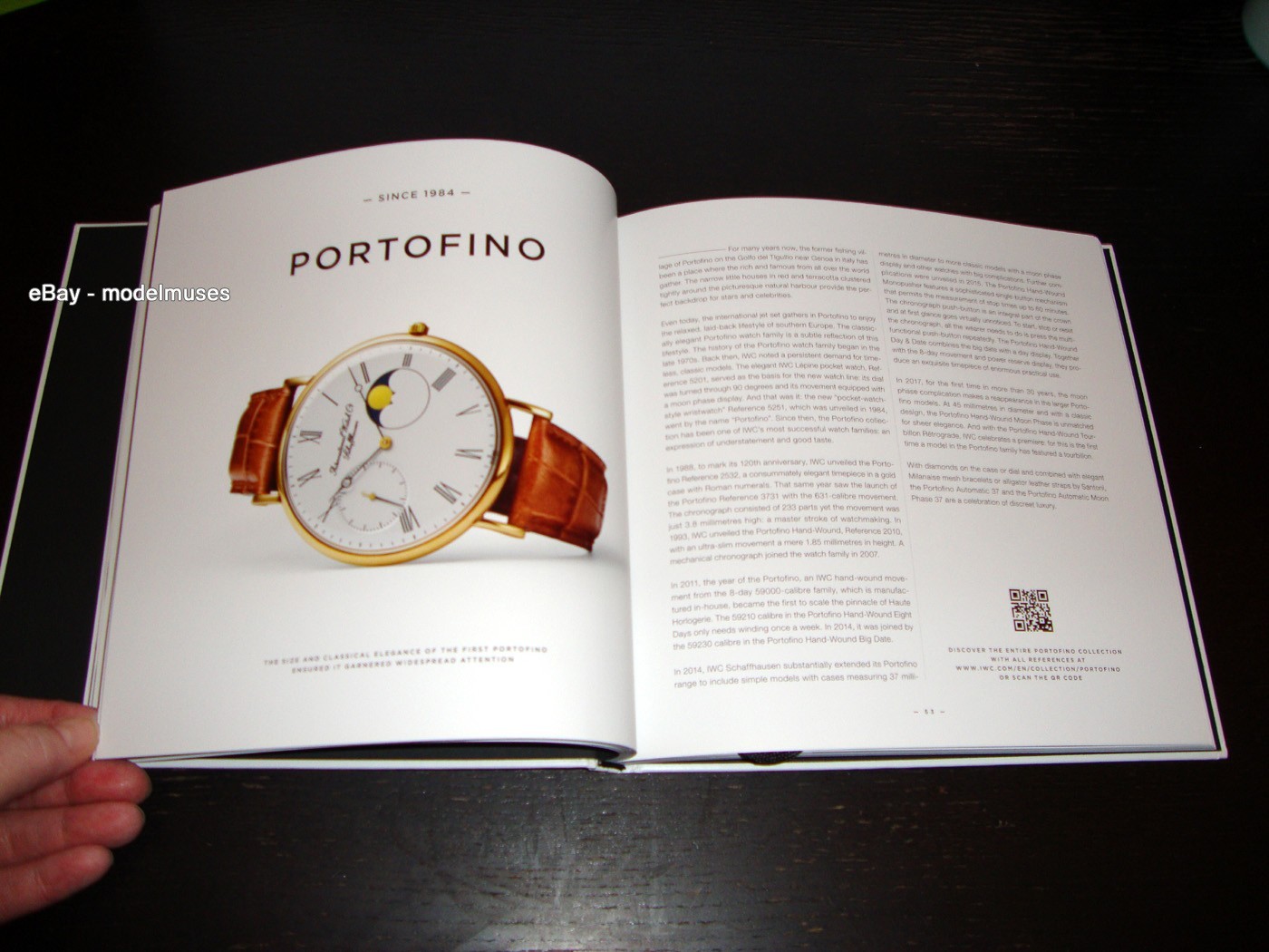 IWC SCHAFFHAUSEN Luxury Watch HARDCOVER CATALOG 2017 2018 – 138 Pages