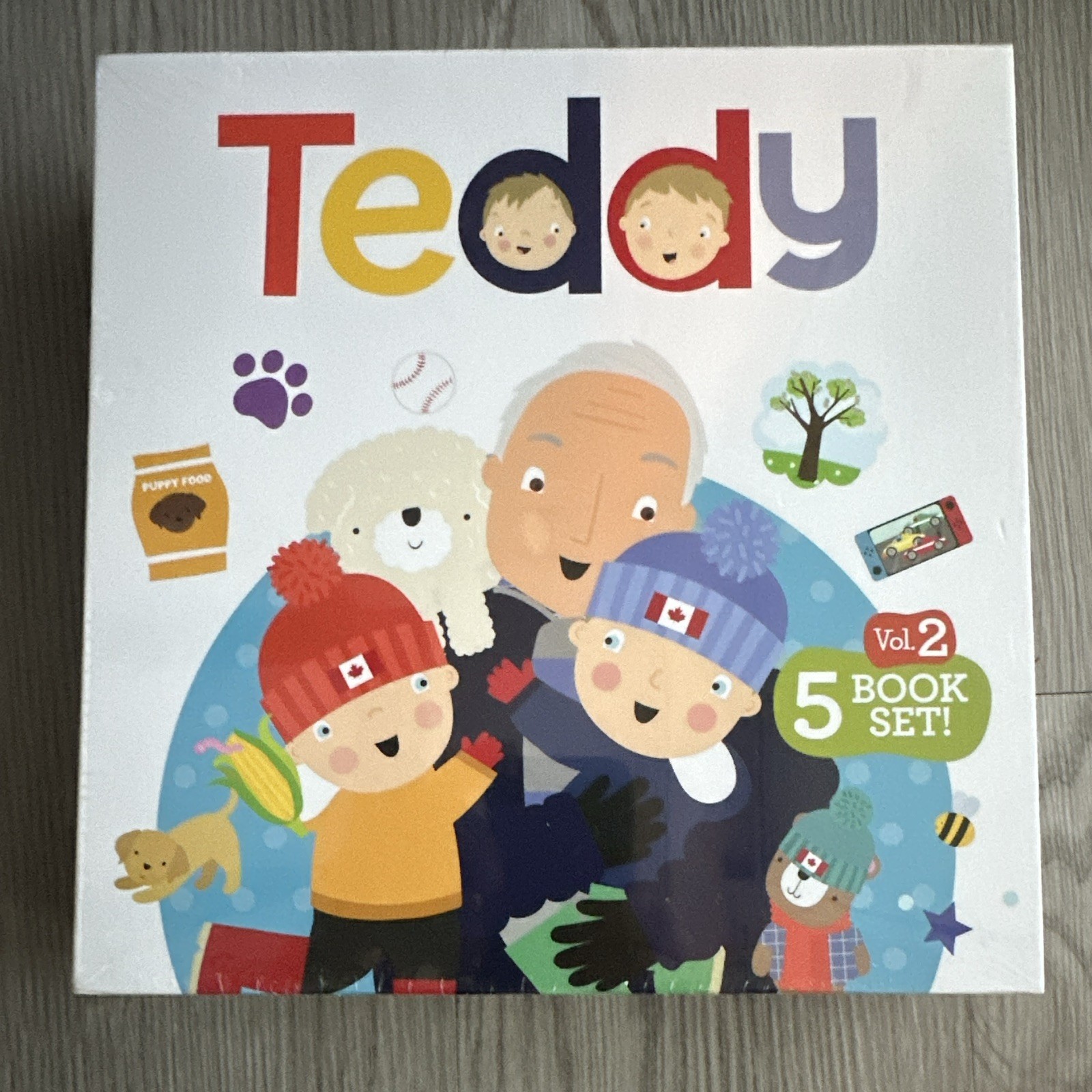 Teddy Vol. 2 5-Book Illustrated Box Set Picture Books Ryan Cohen