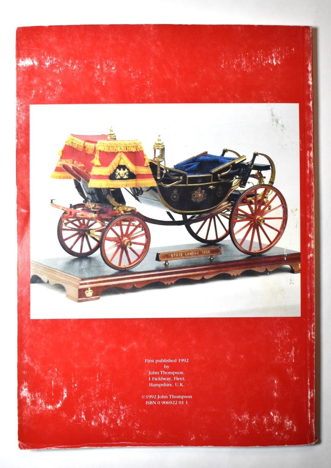 3 Books by John Thompson on Making Model Horse Carriages, Gypsy Caravans, etc