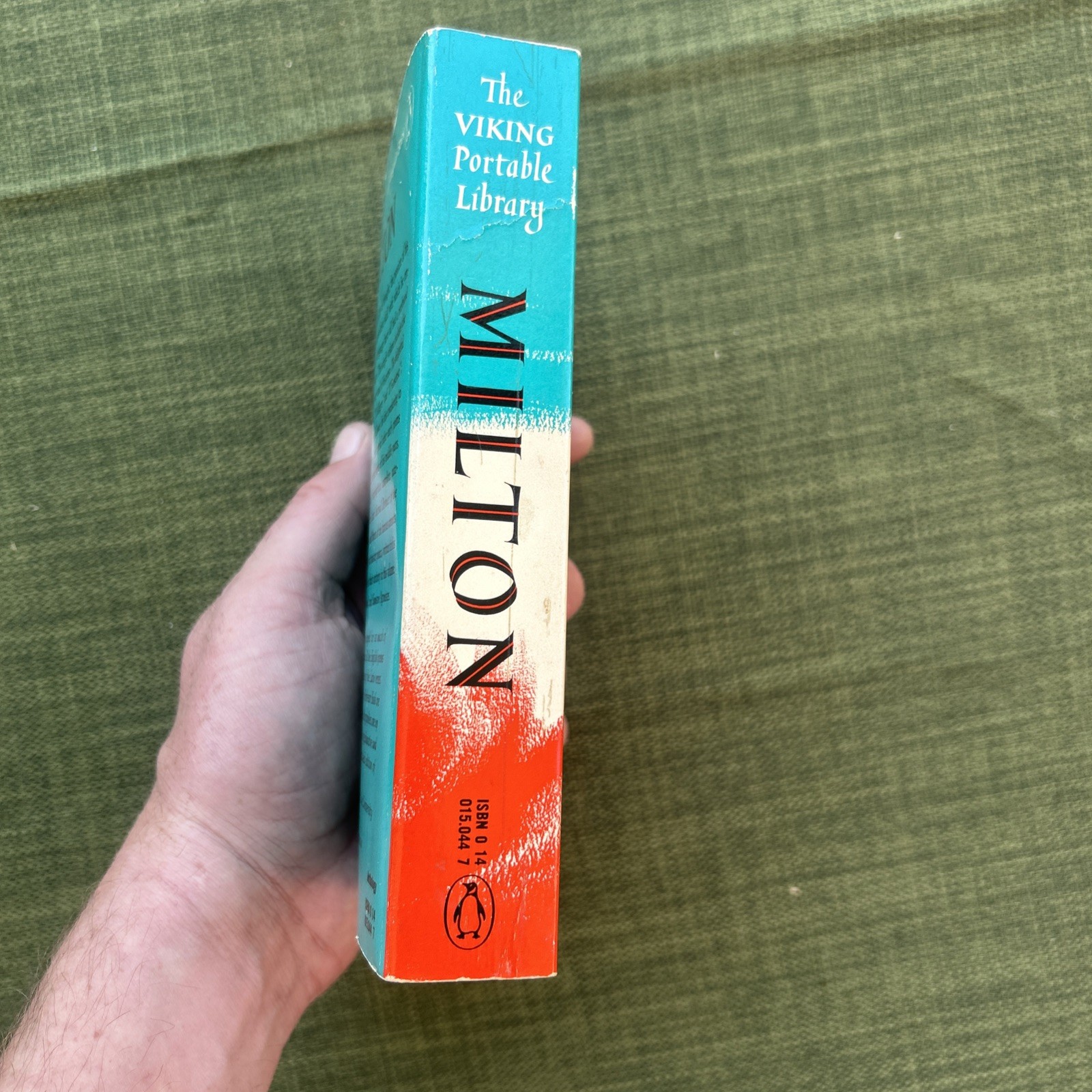 The Portable Milton A Curated Anthology of Works by John Milton. Paperback 1976