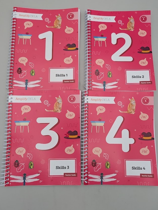 AMPLIFY GK Teacher Guide Set Units 1-10, Assessment Guide and Take Home Pages