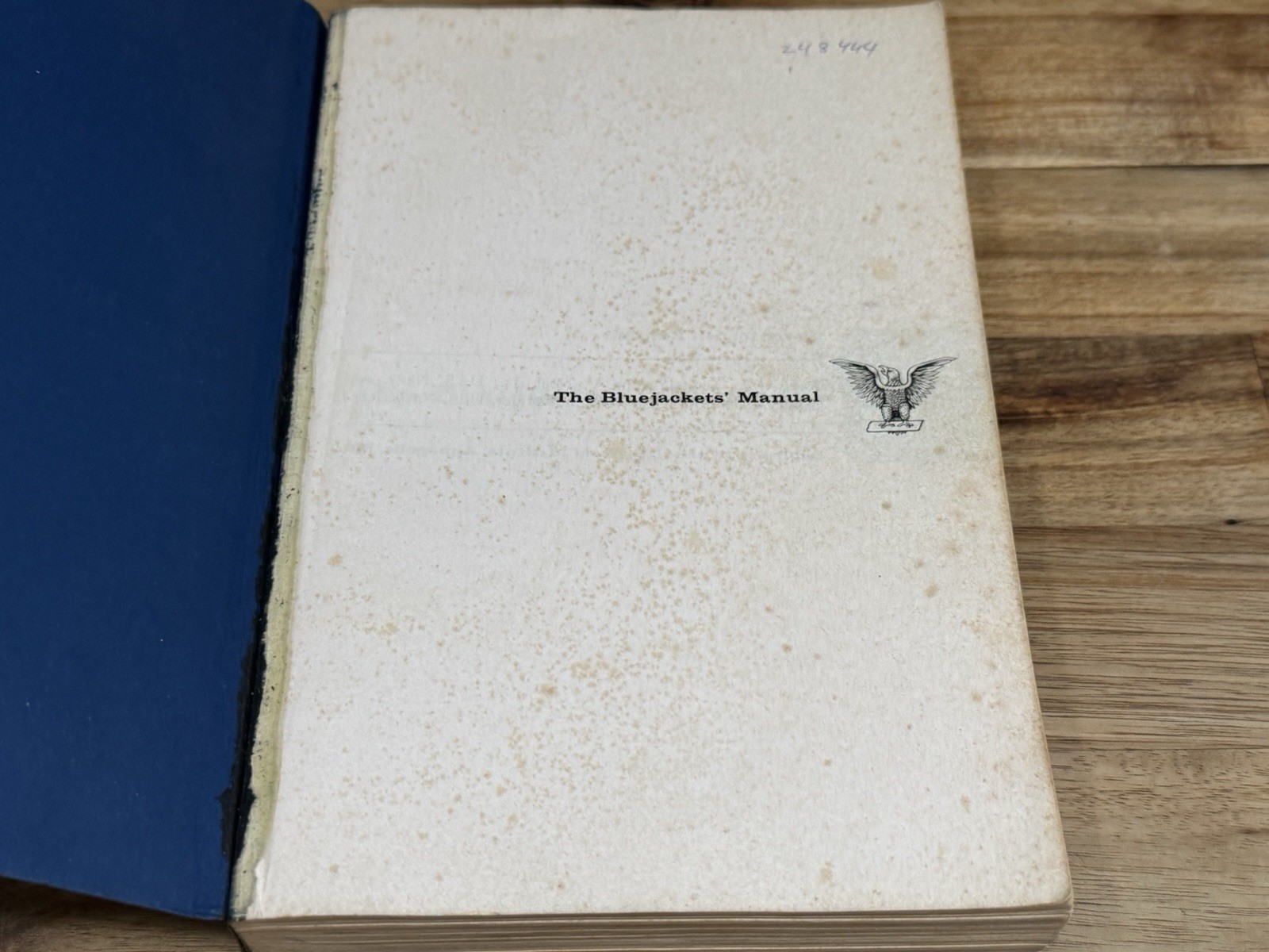 ✅THE BLUEJACKETS’ MANUAL ✅17th EDITION ✅By Naval Institute Press ✅1965 ✅Navy