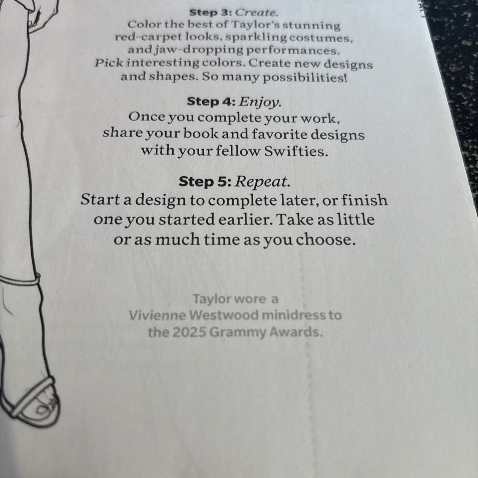Taylor Swift Coloring Book 2025 BHG Specials 40 Designs Taylor thru the Years