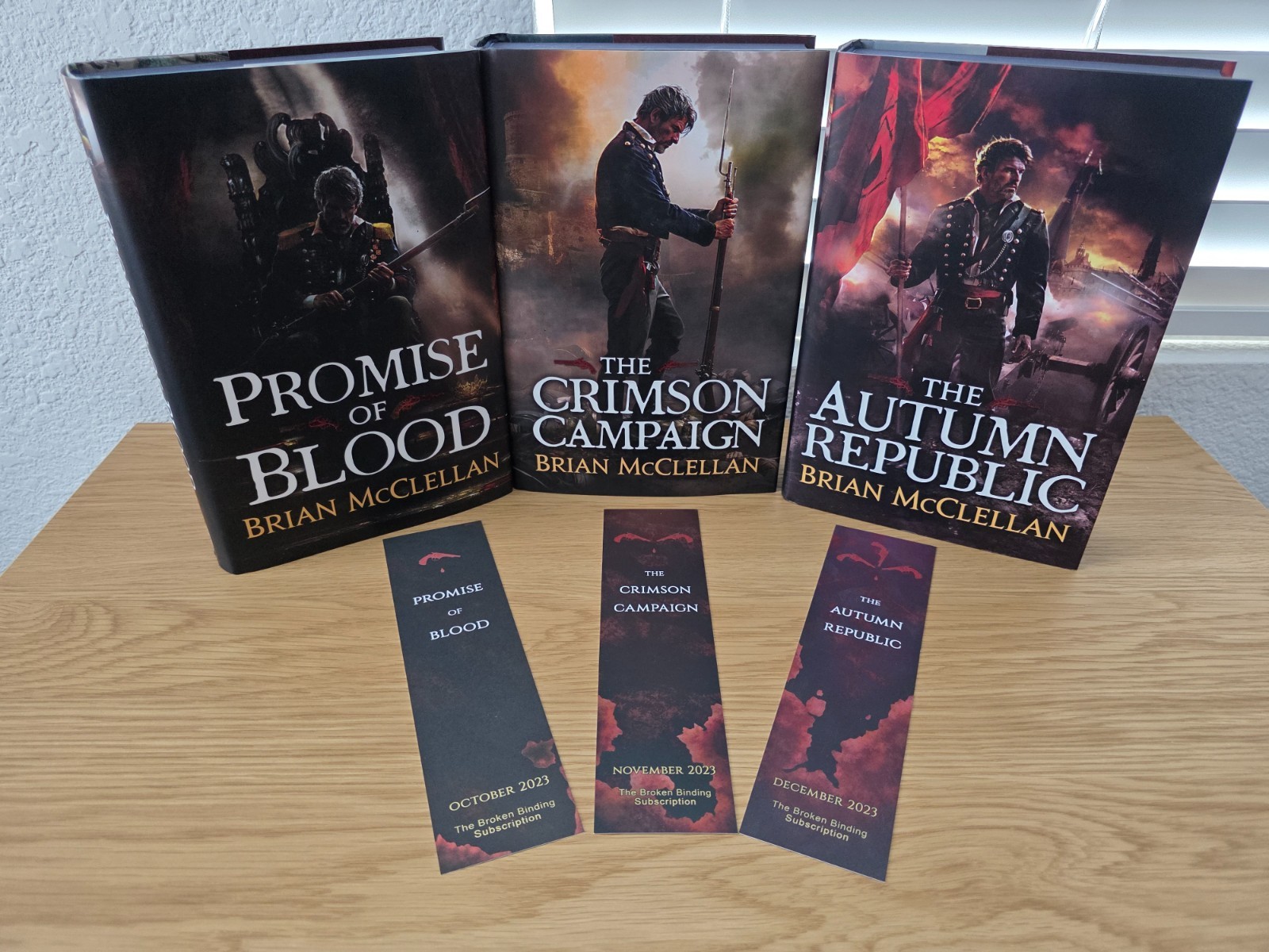 Broken Binding – Powder Mage Trilogy – Brian McClellan – Tier 1 SIGNED/NUMBERED