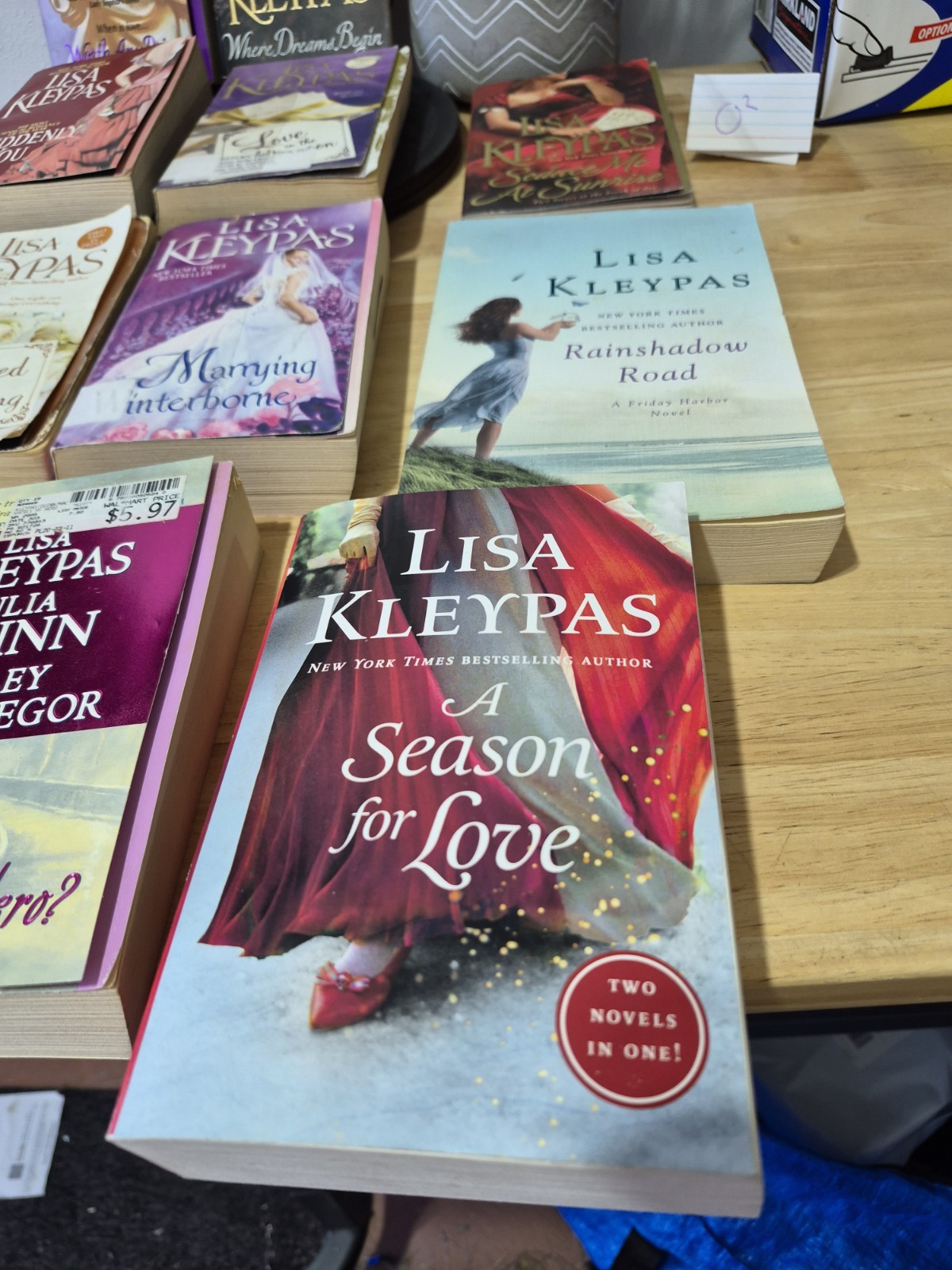 Lot of 10 Lisa Kleypas Paperback Books TITLES SEEN