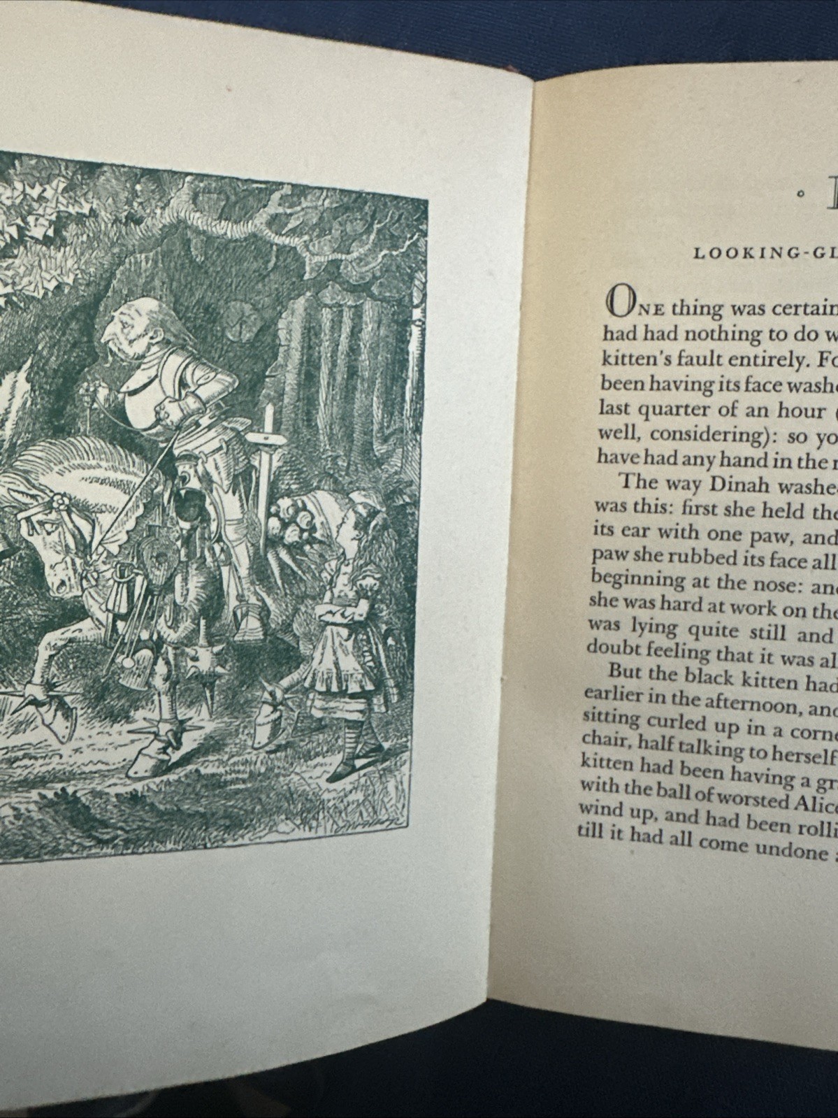 Through the Looking Glass Lewis Carroll Peter Pauper Press John Tenniel Vintage