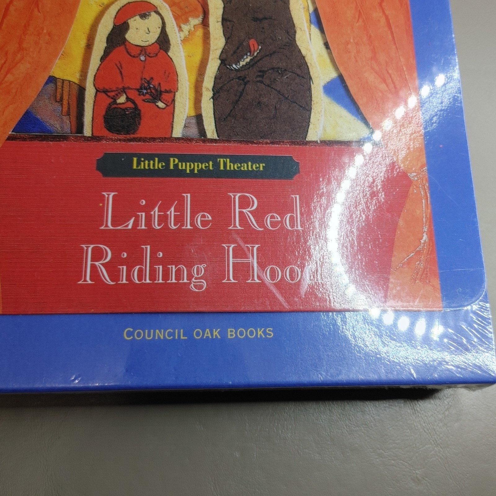 Little Puppet Theater Little Red Riding Hood Council Oak Books Story Puppets