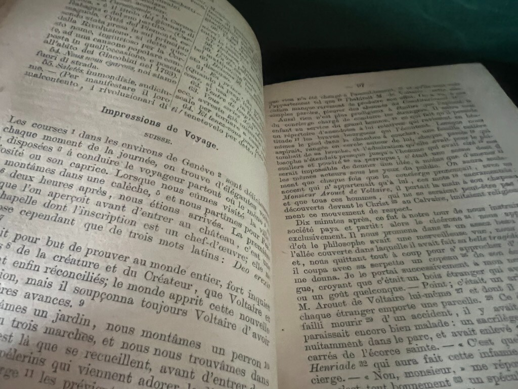 Book ANTHOLOGIE Short Stories French Italian In Prose Romeo From 1894
