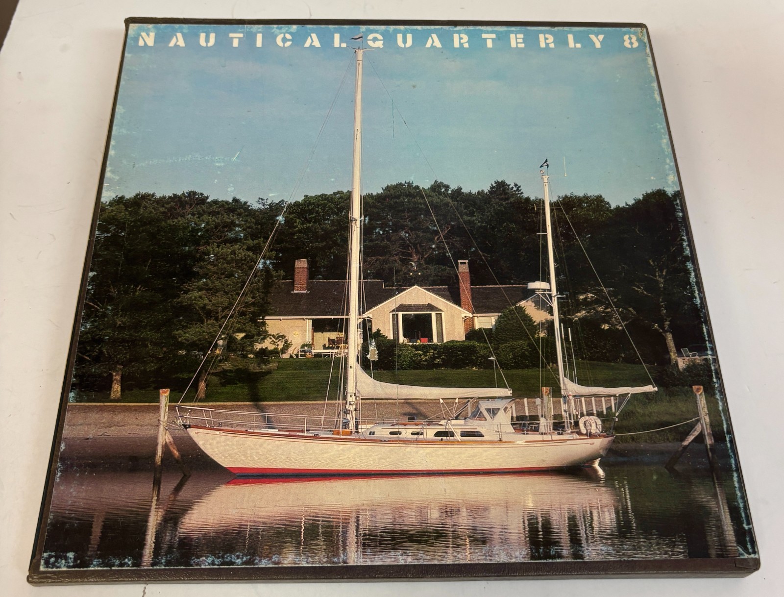 Nautical Quarterly No. 8 Vintage Sailing Magazine w/Original Slipcase VG