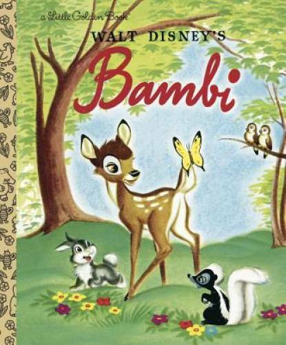 Bambi (Disney Bambi) (Little Golden Book) – Hardcover By Golden Books – GOOD