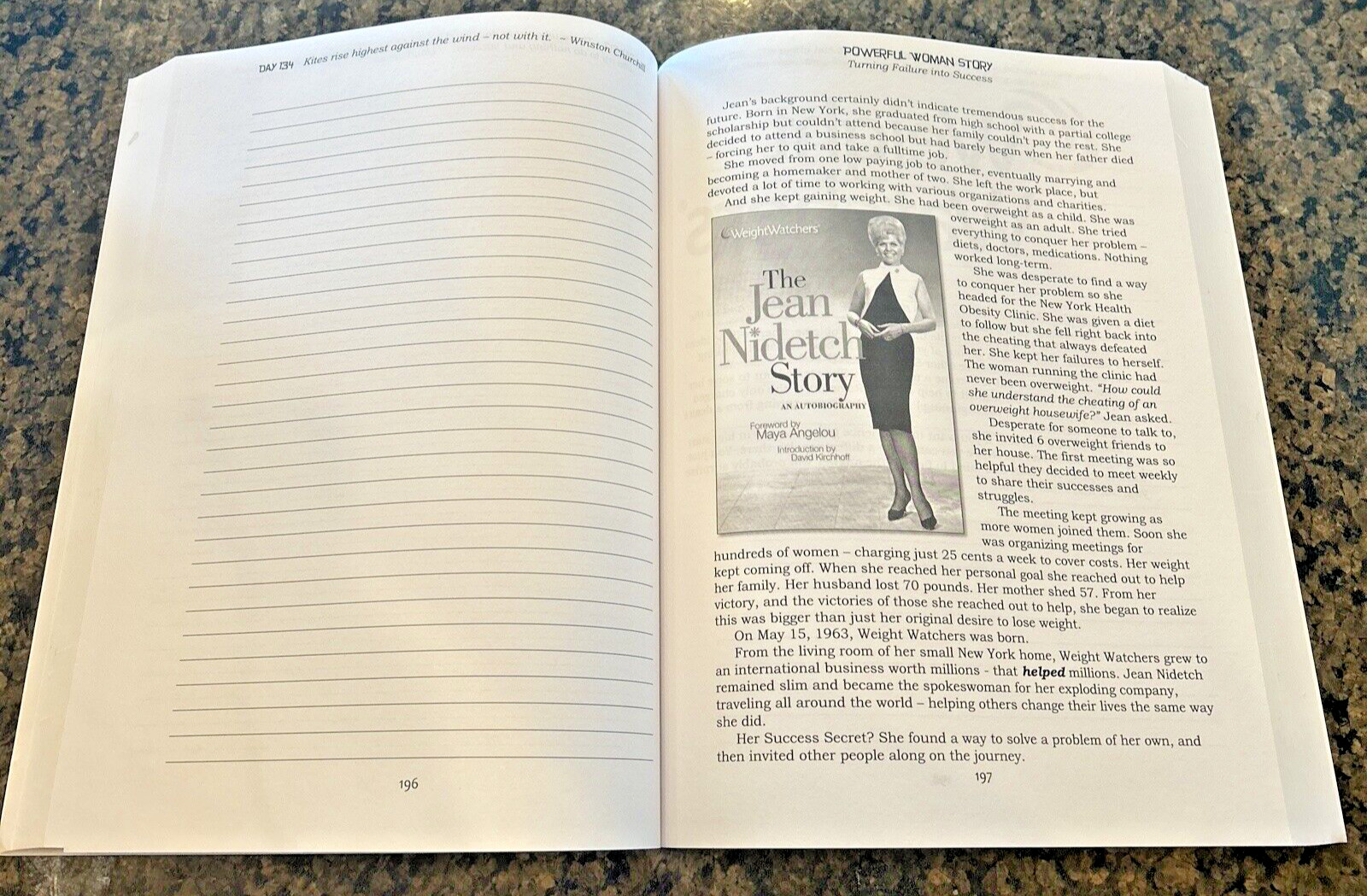 Powerful Woman Journal, Volume 1, Writing Prompts, Inspirations, by Ginny Dye
