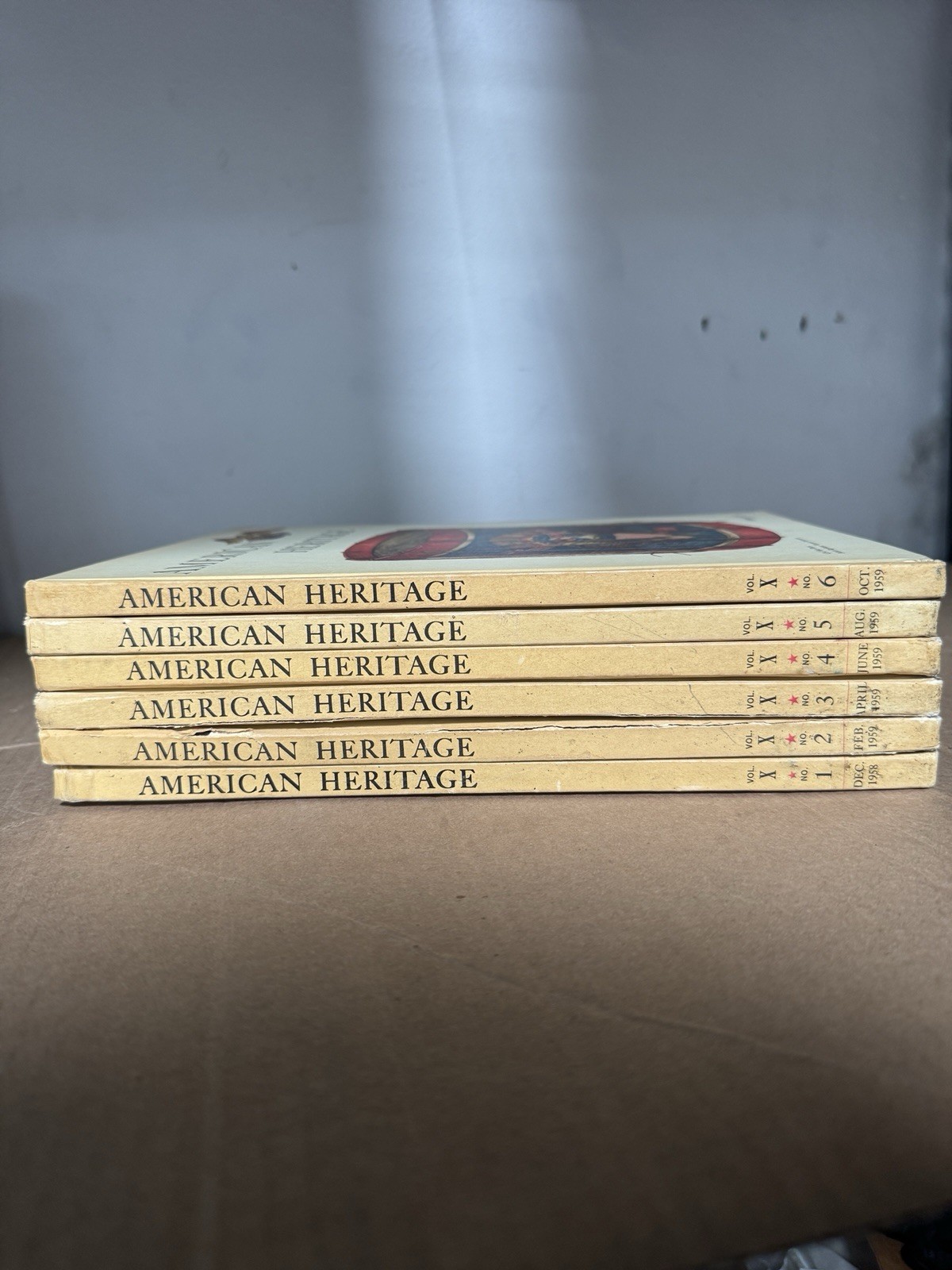 American Heritage Volume X, 1-6: Volume IX, 1-6: Vol XI, 1,2,4-6 Hardcover Sets