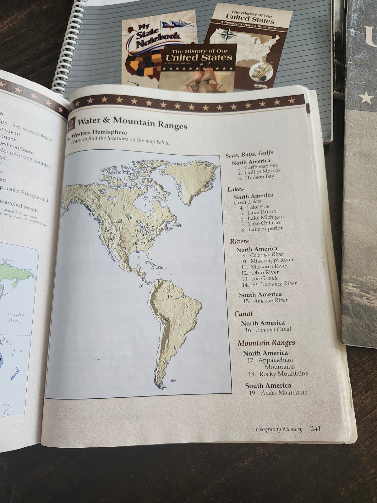 Abeka Homeschool Grade 4 History/Geography Lesson Plan, Text Book & Answer Keys