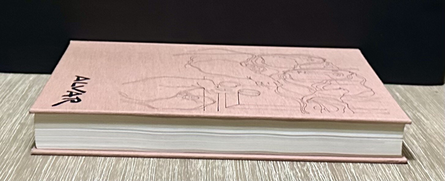 Alvar *SIGNED* Monograph with Signed Litho DJ (1993) Miralles & Alzueta HC/DJ