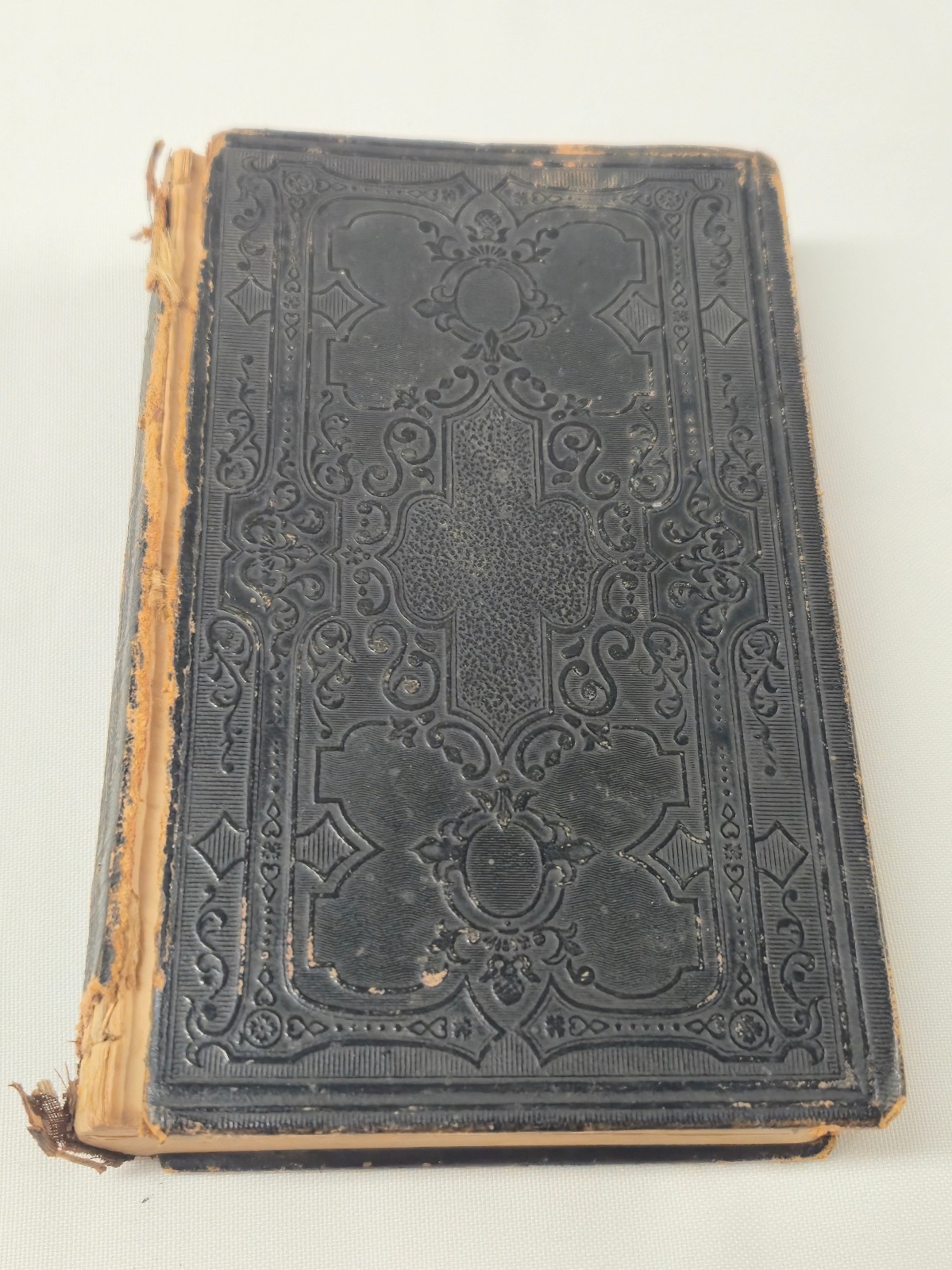Antique 1882 German & English New Testament of the BIBLE American Bible Society