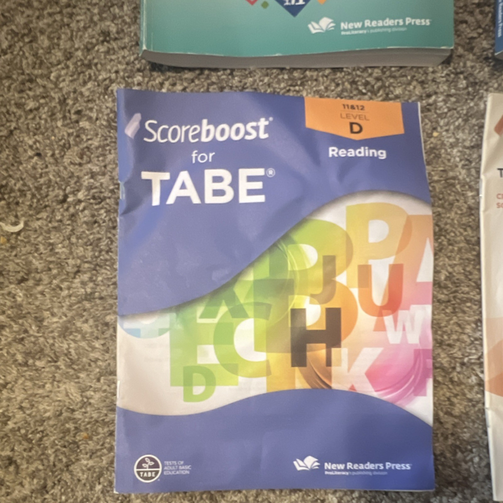 New Readers Press Journey to Success & Scoreboost Study Guides Levels 3, 7, D