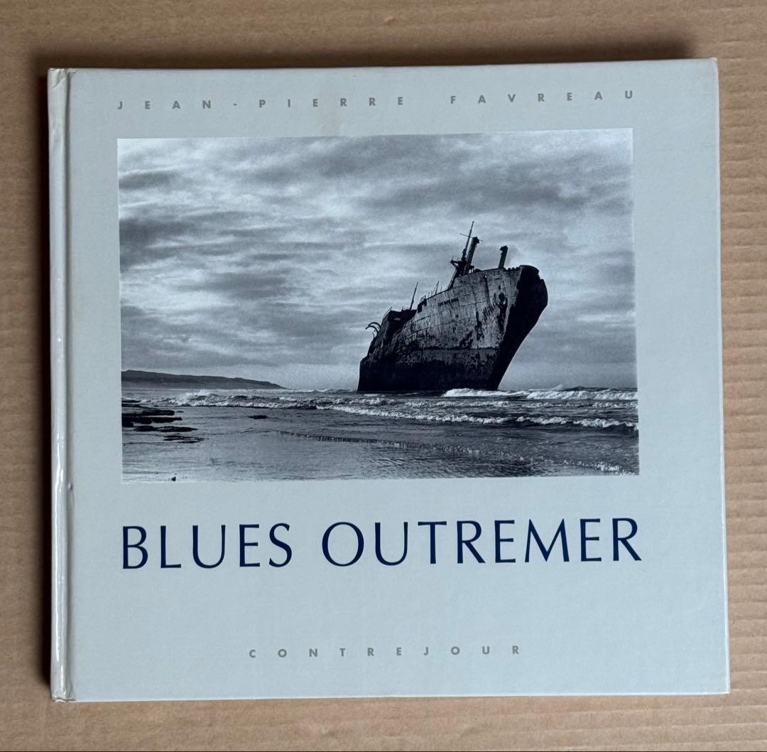 Jean-Pierre Favreau BLUES OUTREMER Photo Book 230x216mm Rare Foreign Book