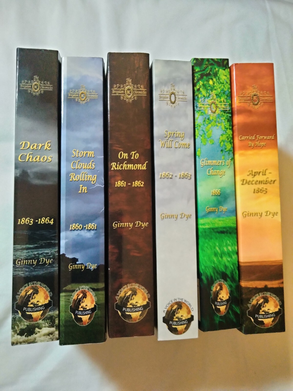 The Bregdan Chronicles Historical Fiction Ginny Dye LOT – 7 Books