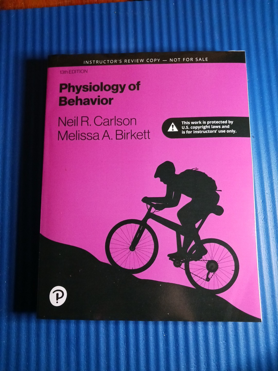 Physiology of Behavior Carlson and Brikett – Instructor’s edition same as US ed.