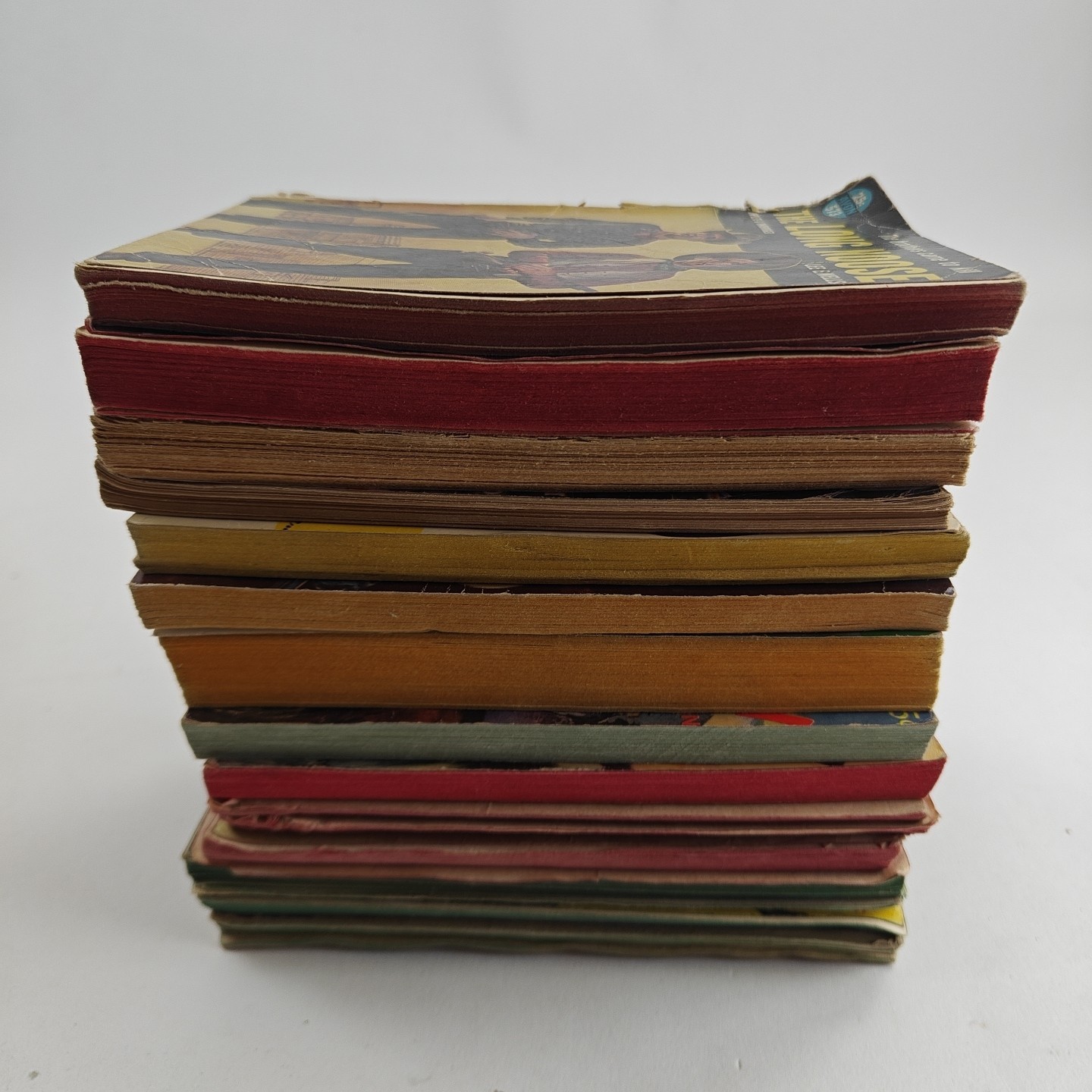 VTG Mixed Publisher Western Paperback Book Lot of 14 Wells, Ward, Short, Etc