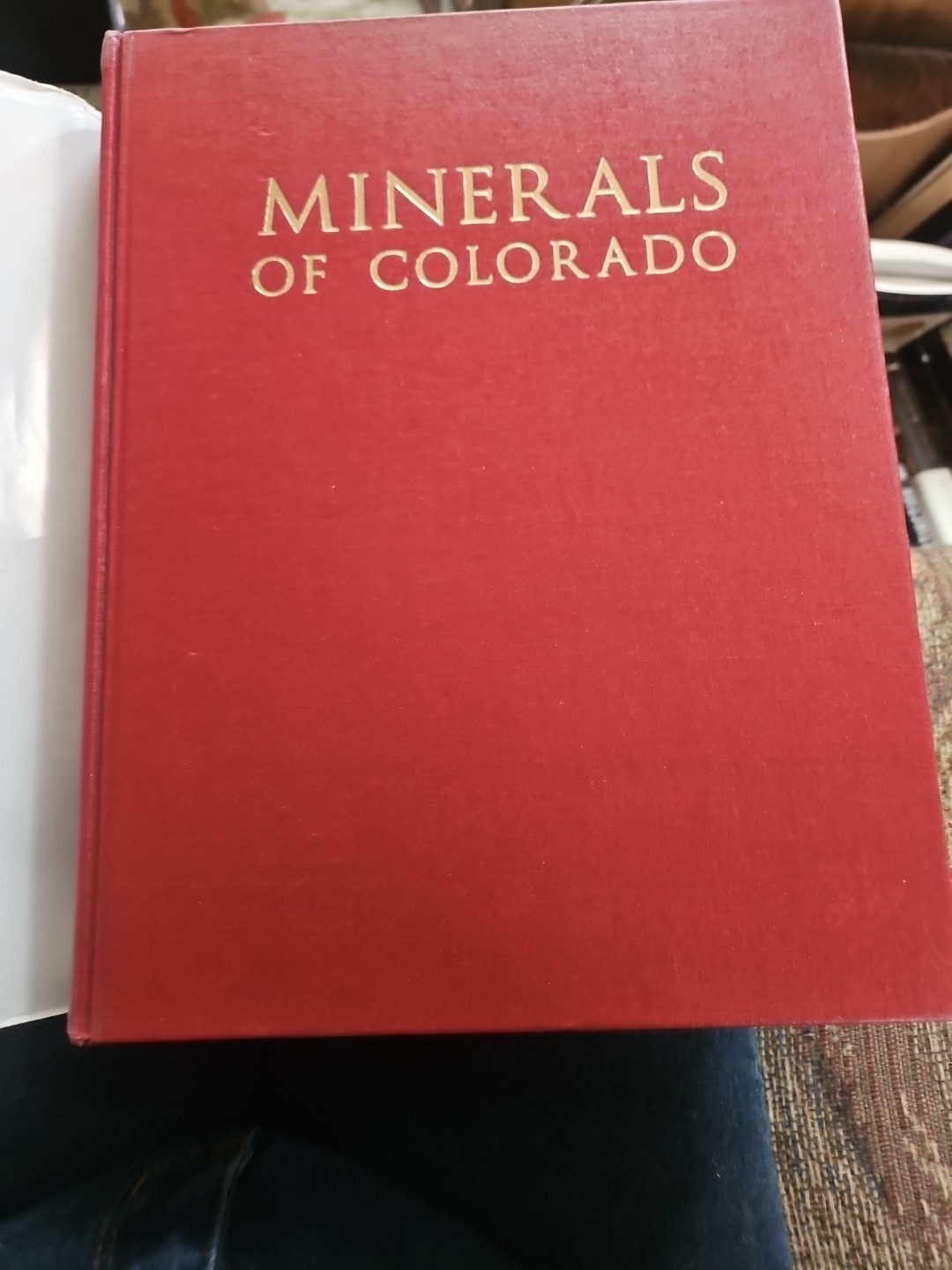 Minerals of Colorado, Butt Eckel, Edwin,Cobban, Robert R.,Mosburg, Shirley K., 9