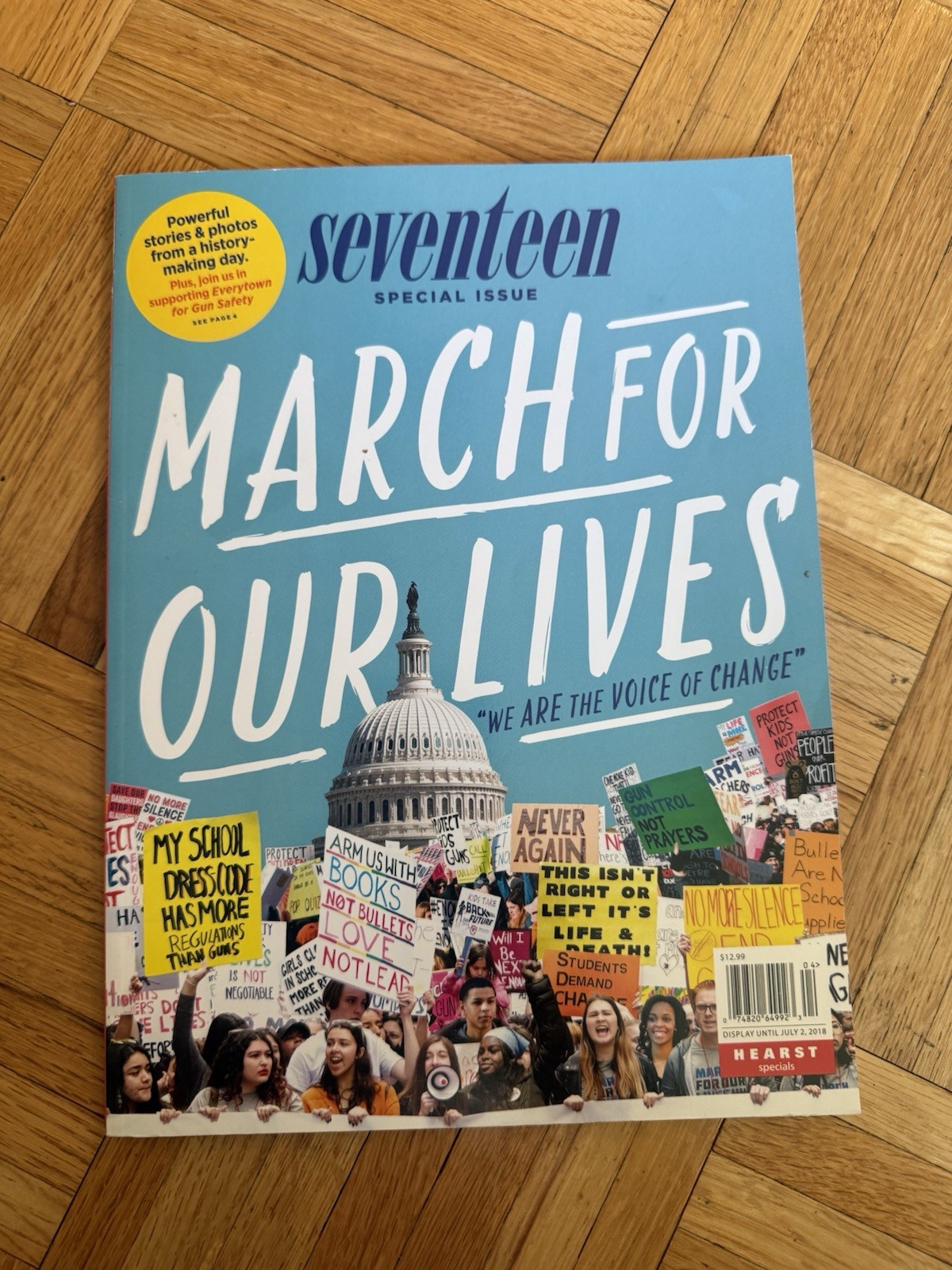 Seventeen Special Issue 2018 Magazine March for Our Lives FREE SHIPPING