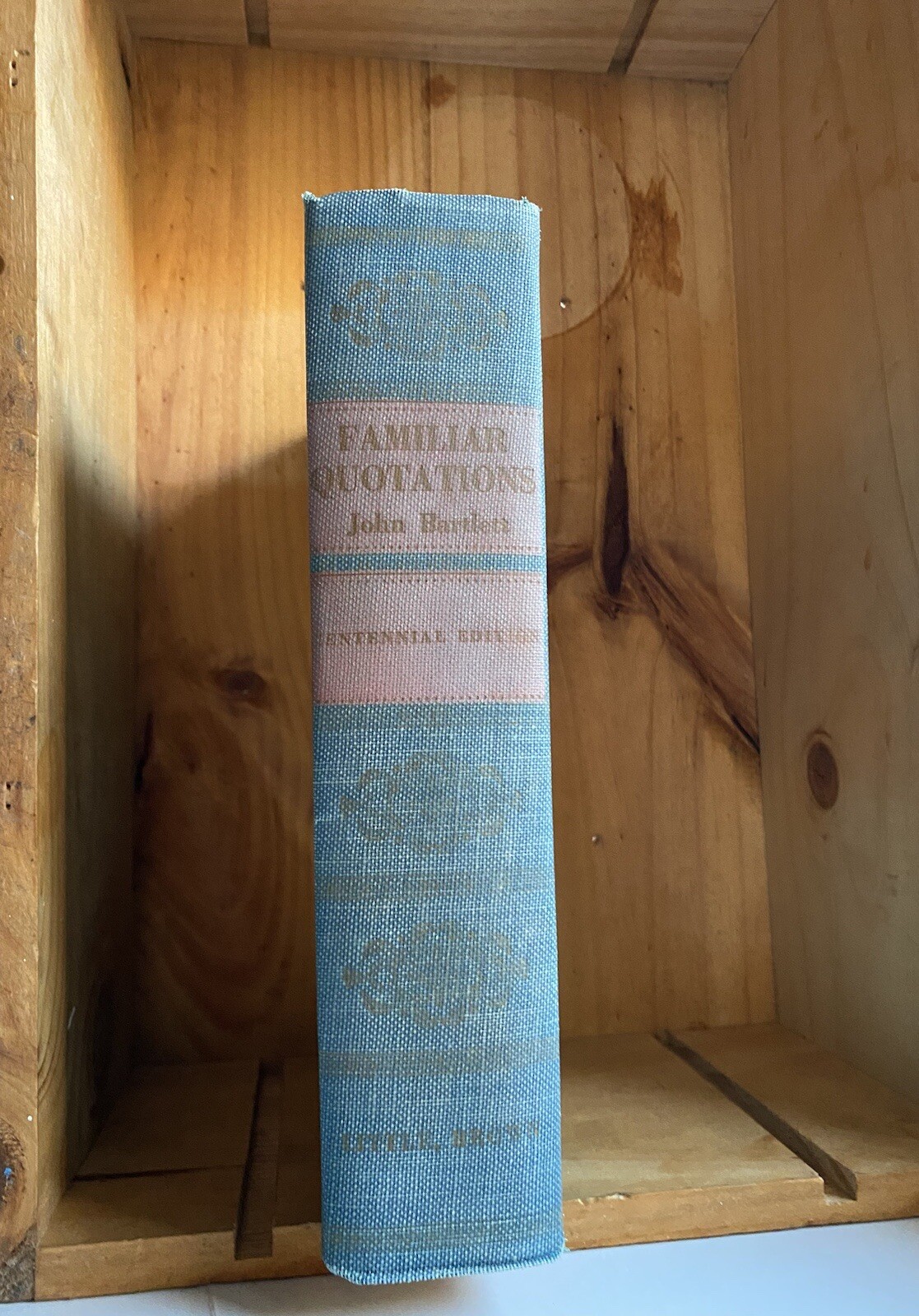 VINTAGE 1955 FAMILIAR QUOTATIONS Centennial Edition John Bartlett 1600+ Pages