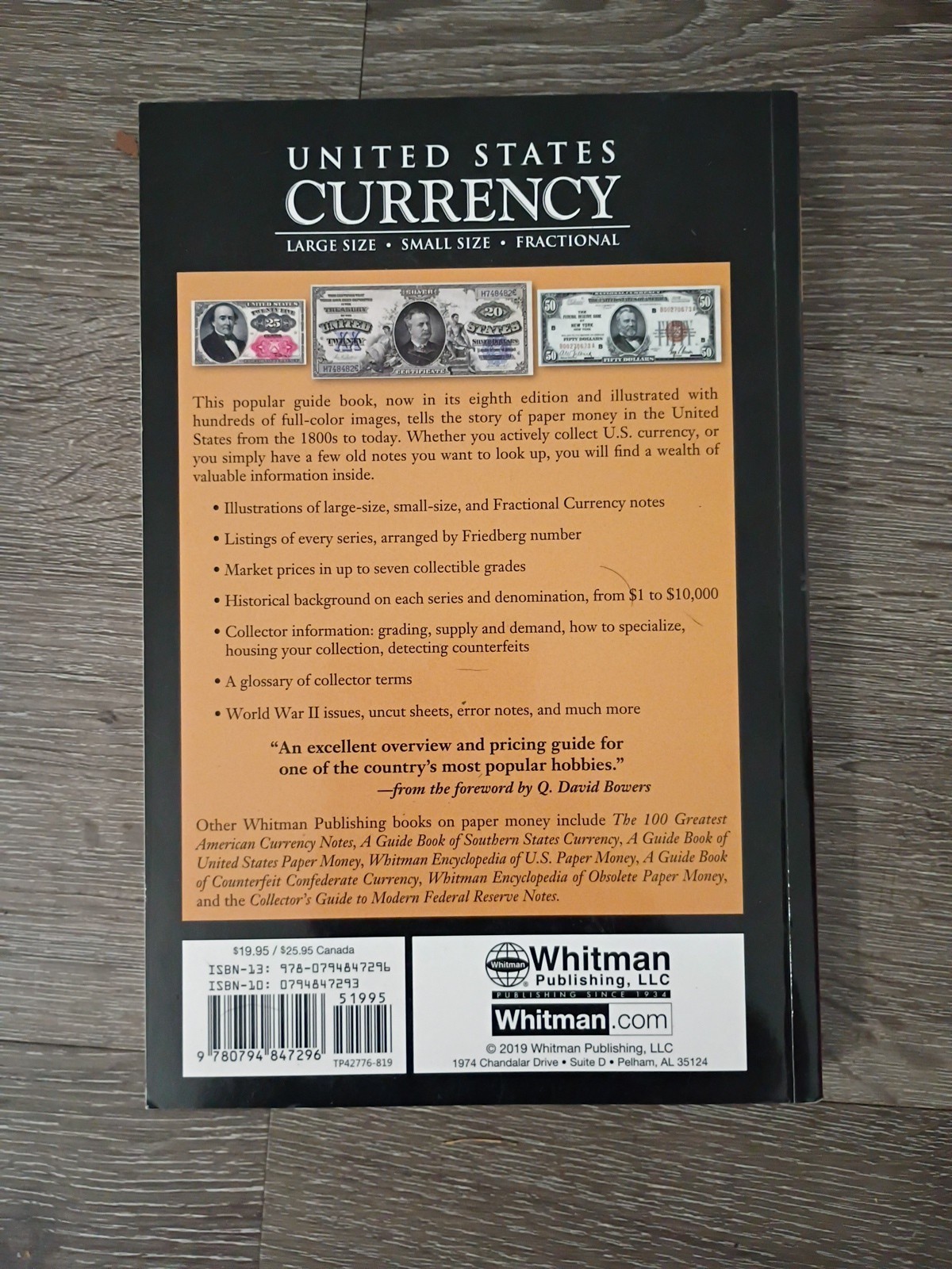 Guidebook of United States Currency 8th Edition by Kenneth E. Bressett 2019 Book