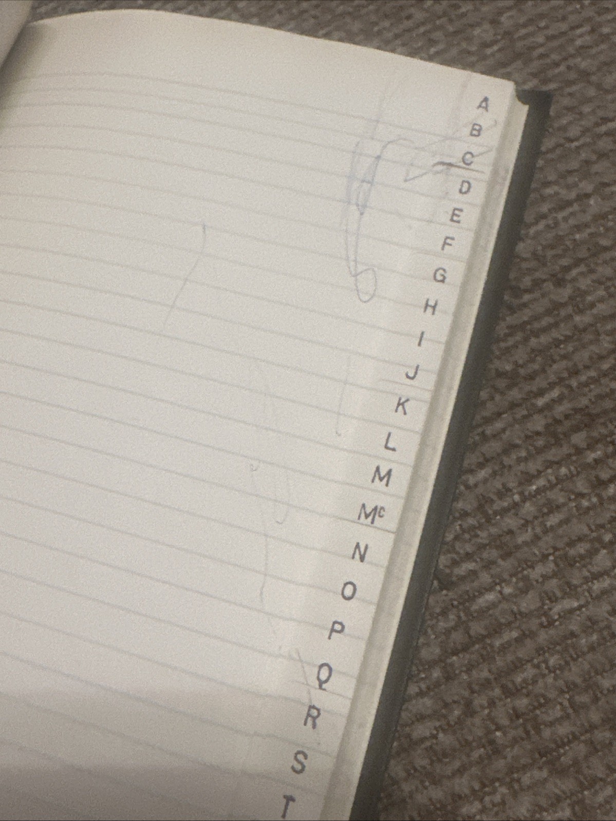 Vintage S.E. Ledger Accounting book