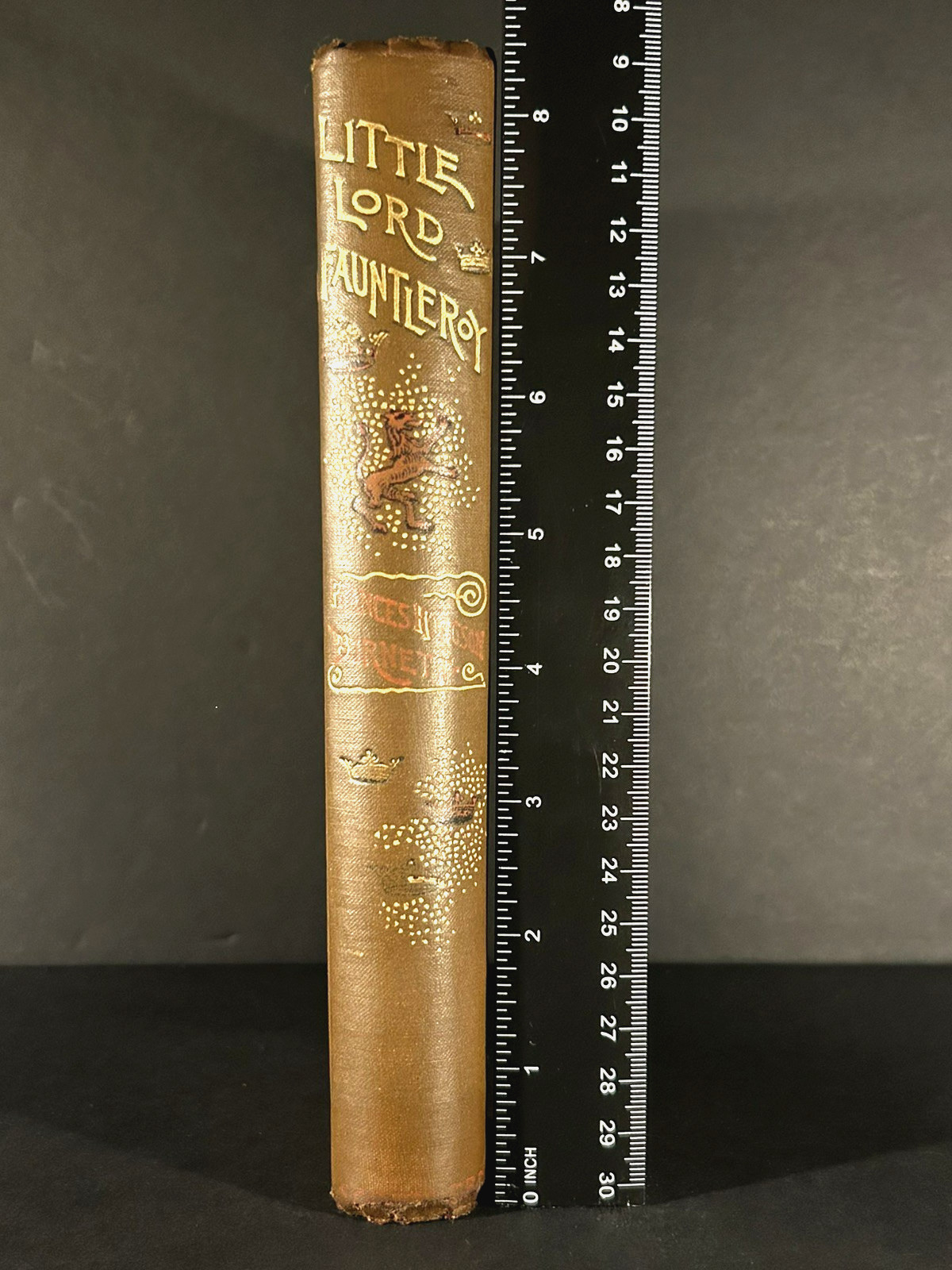 Antique Christian LITTLE LORD FAUNTLEROY- Burnett FINE BINDING Children ILL 1887