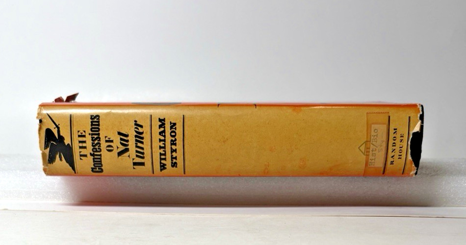 The Confessions Of Nat Turner William Styron VTG 1967 HC 428 pages Random House