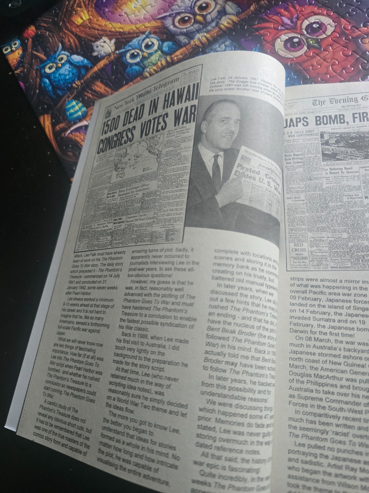 The Phantom # 1274 Goes to War ! 116 Pages Frew VG
