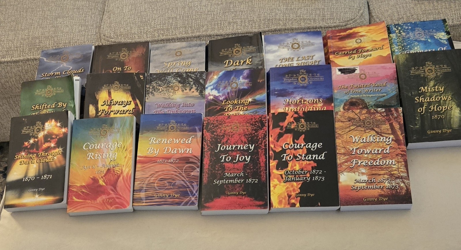 Bregdan Chronicled Editions 1 Through 20 Ginny Dye
