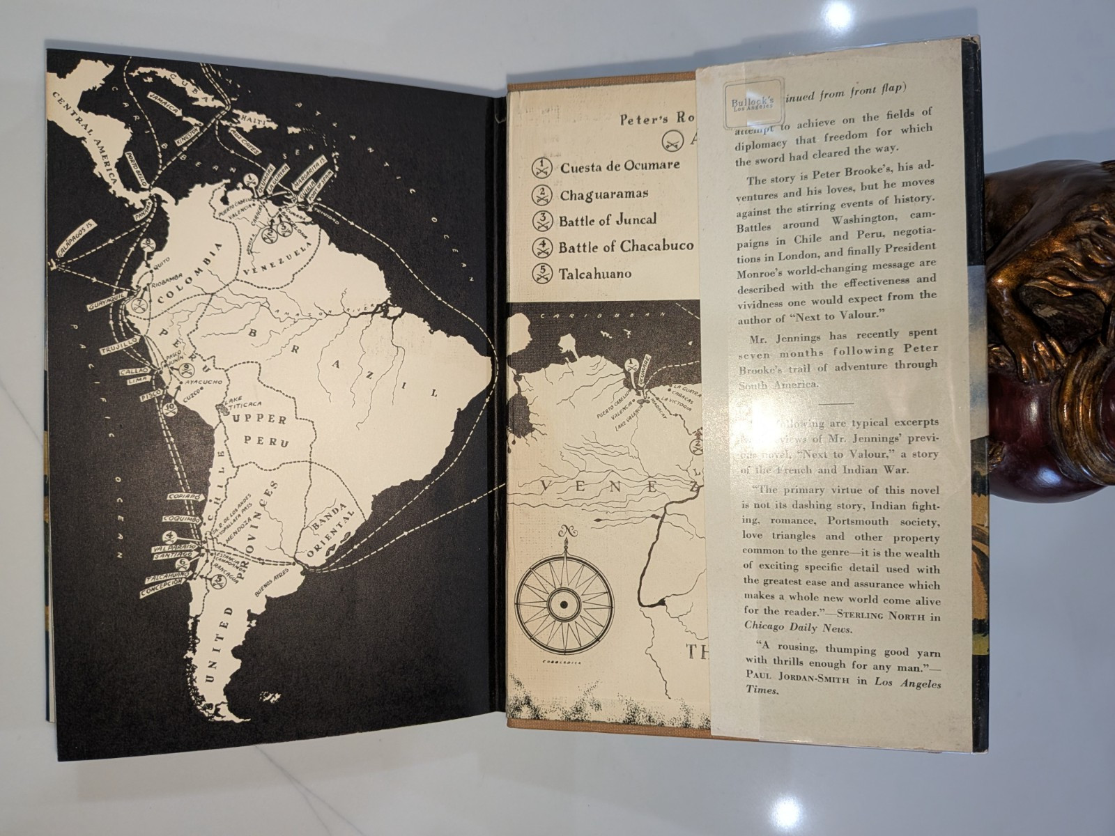 Call the New World – John Jennings | 1941 | Macmillan – 1st Printing w/ DJ