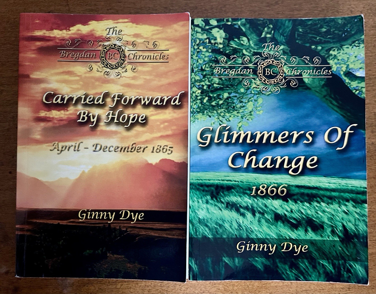 THE BREGDAN CHRONICLES by Ginny Dye Book Lot of 8 #1-4 6-9 PB Civil War