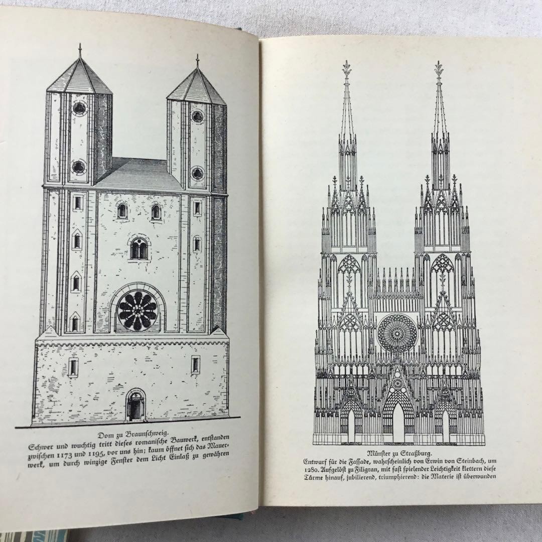 1938 German Art History Book 323 Illustrations Hardcover 341 Pages in German