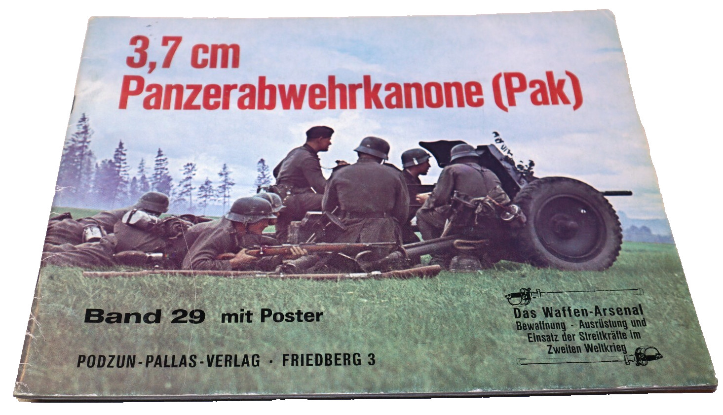 Podzun-Pallas Verlag, 3,3cm Panzerabwehrkanone Band 29 Mit Poster 1977 (German)