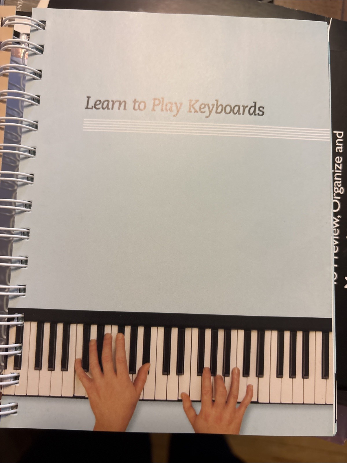 Learn to Play Keyboards by Steven Ashworth (2008, Spiral)
