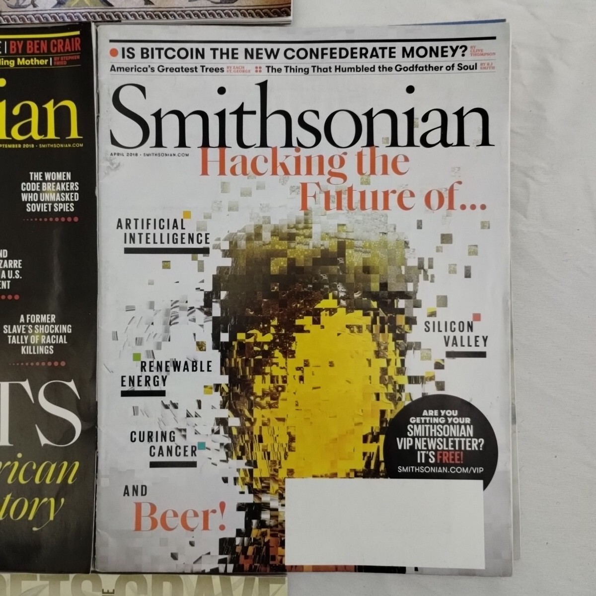 Smithsonian & Archeology Magazines Lot Of 7 2016-2023 Hacking History Pharaoh