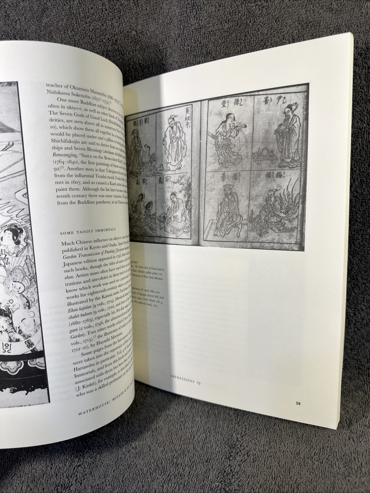 Impressions The Journal Of The Ukiyo E Society of America 1997 Paperback #19