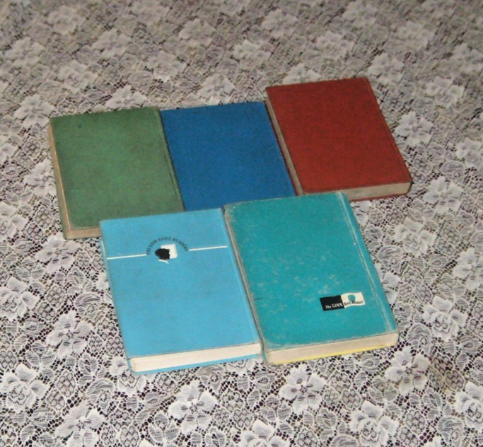 Mixed Lot of 5 Vintage Antique Children’s Learning & Reading School Books