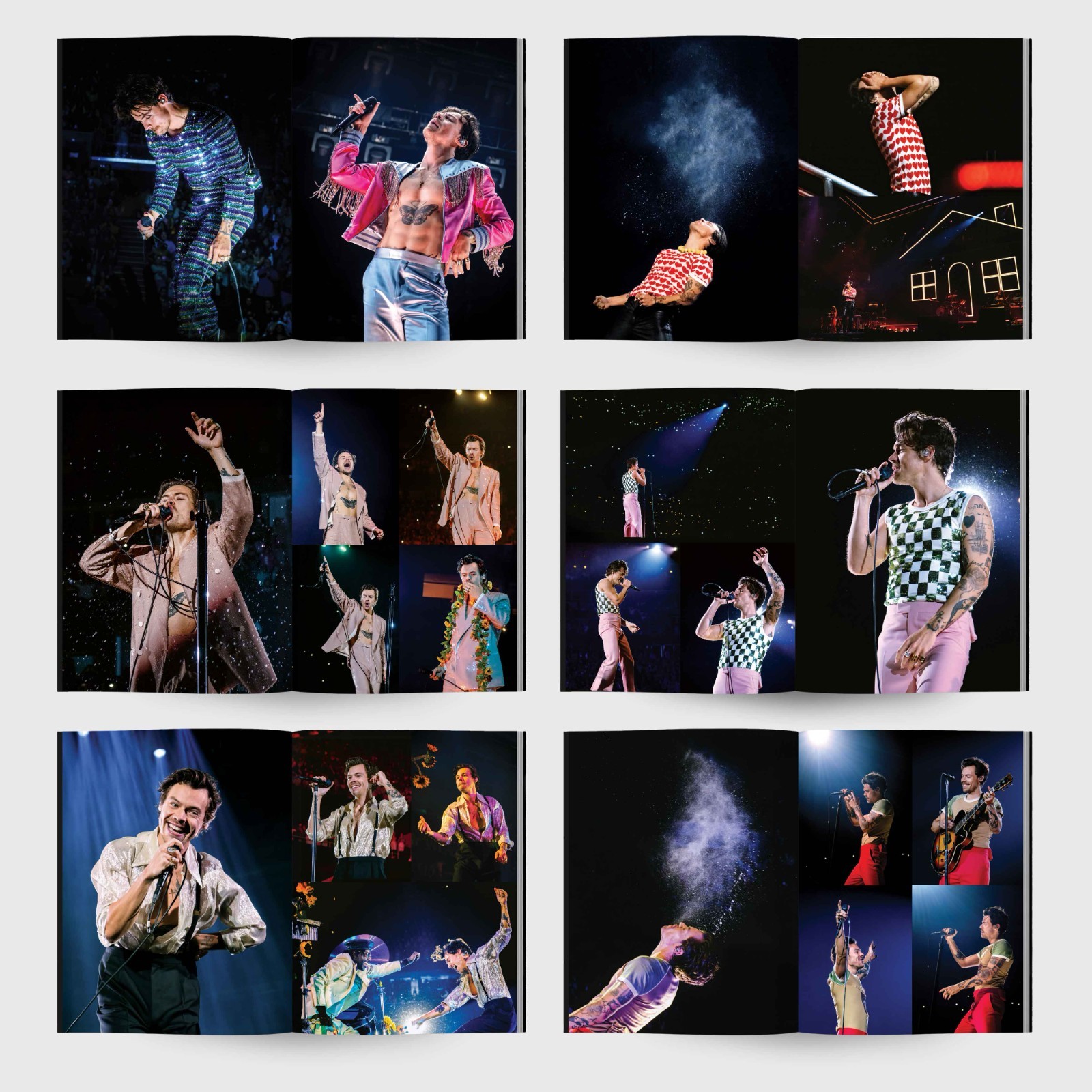 Harry On Tour – Harry Styles Photography Book Hardcover 11 × 8.5 in