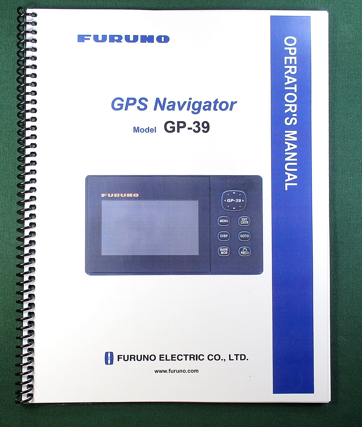 Furuno GP-39 Instruction Manual: Full 98 Pages & Protective Covers!