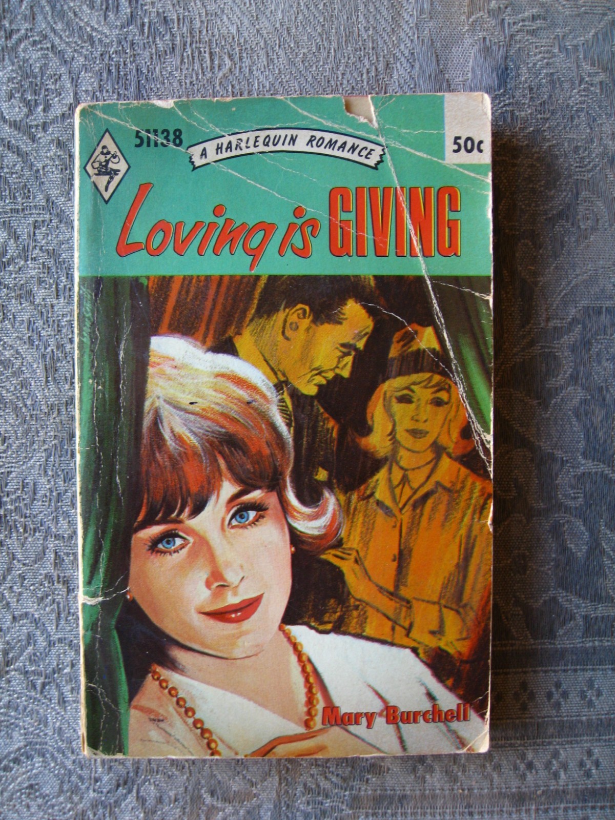 Mary Burchell – Loving Is Giving (Harlequin Romance #1138) 1967 – paperback