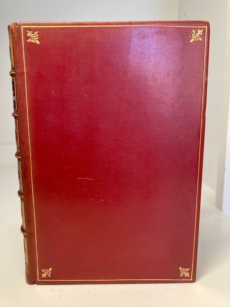 1924 Tristan et Iseut Joseph Bédier Fine Leather Binding Hachette London Pollen