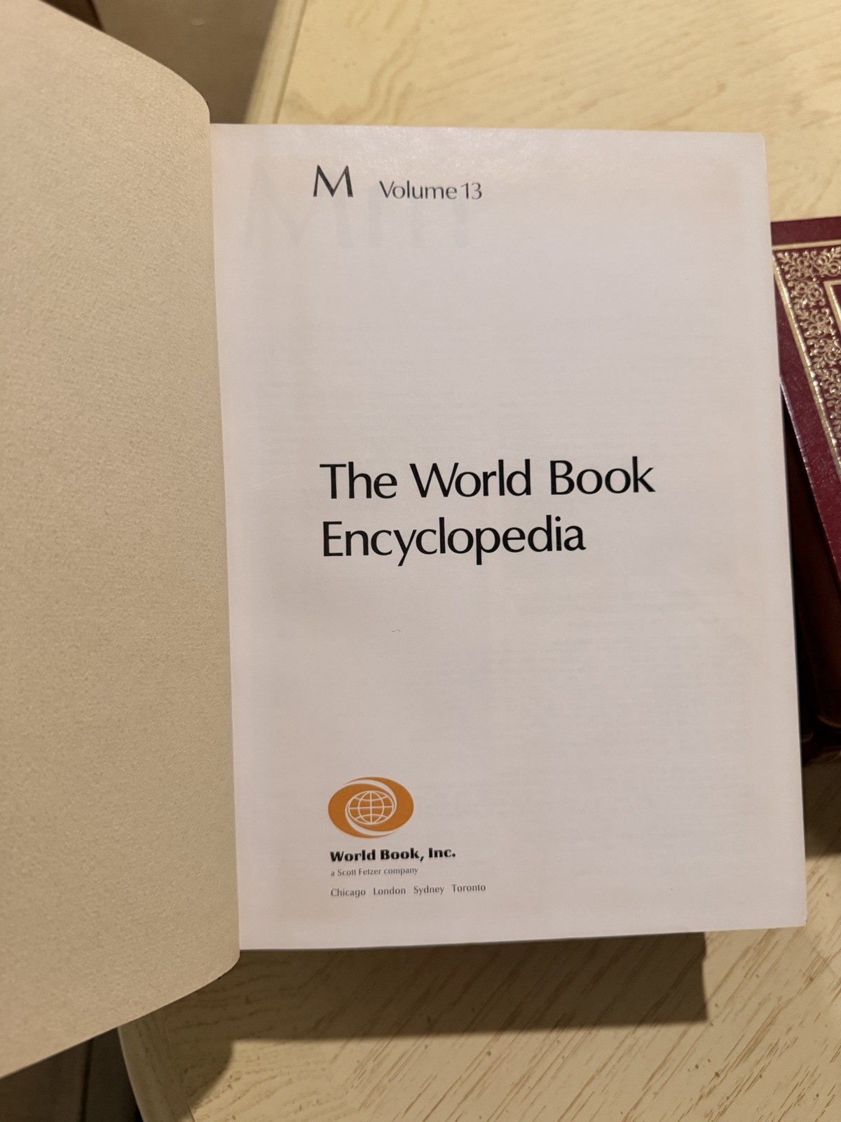 The World Book Encyclopedia set of 12 books)