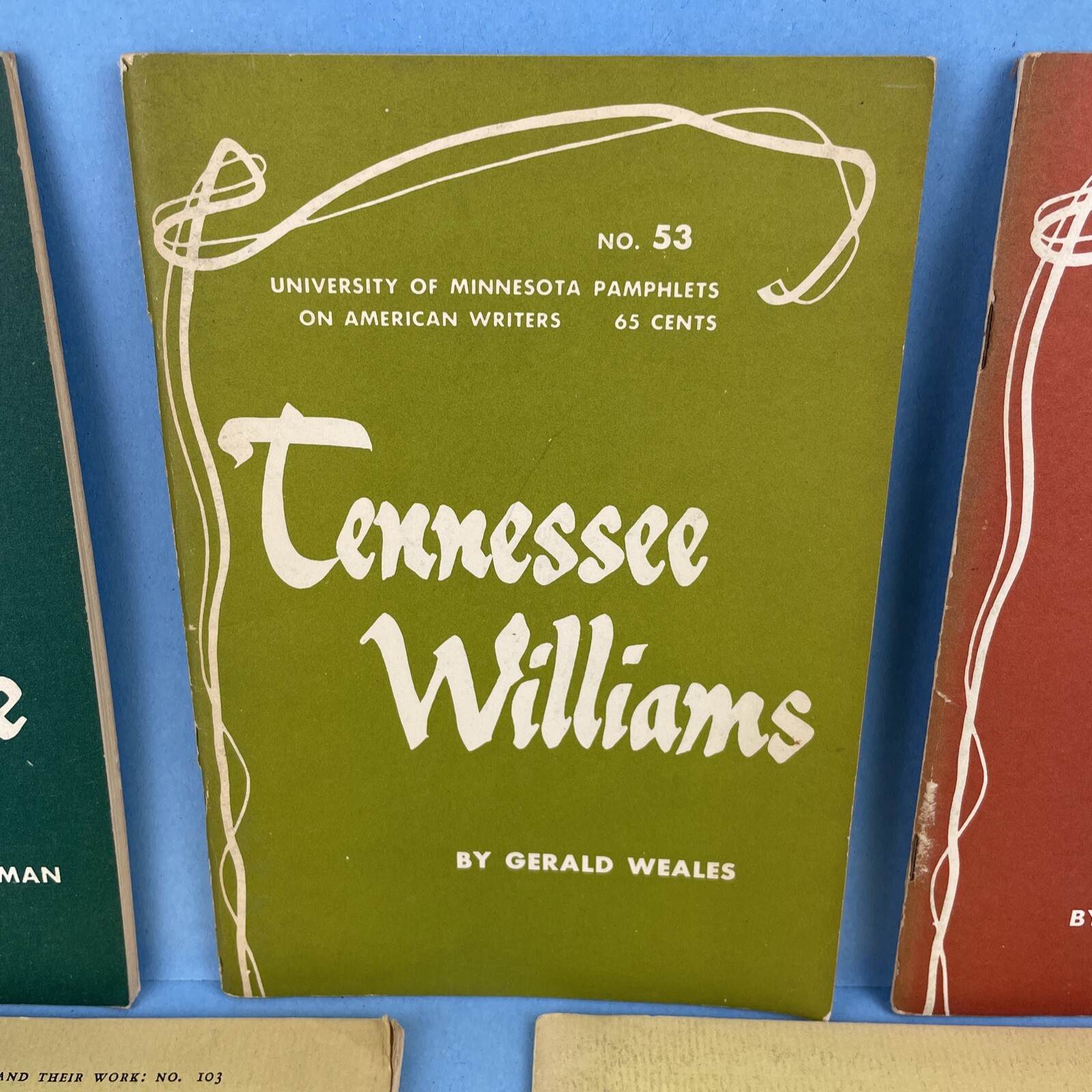 1960s, Writers and their Work pamphlets (lot of 7) Wolfe Austen Williams Yeats