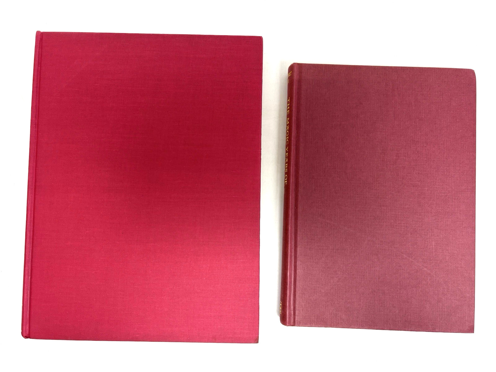 Collection of Pink Books for Decoration. 14cm shelf space.