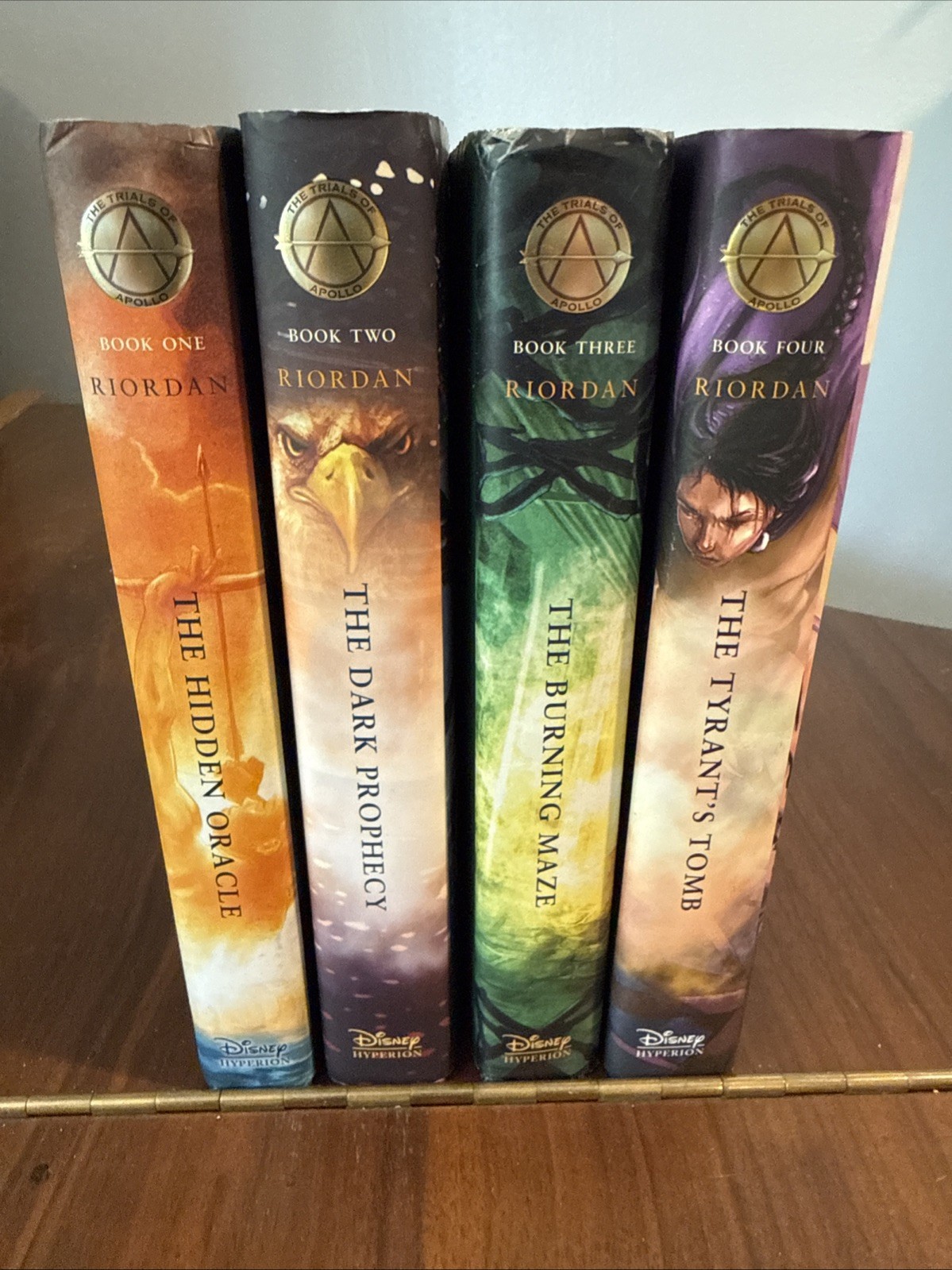 The Trials of Apollo Hardcover 1-4 Book Set Rick Riordan 1st Ed 2 B&N Exclusive