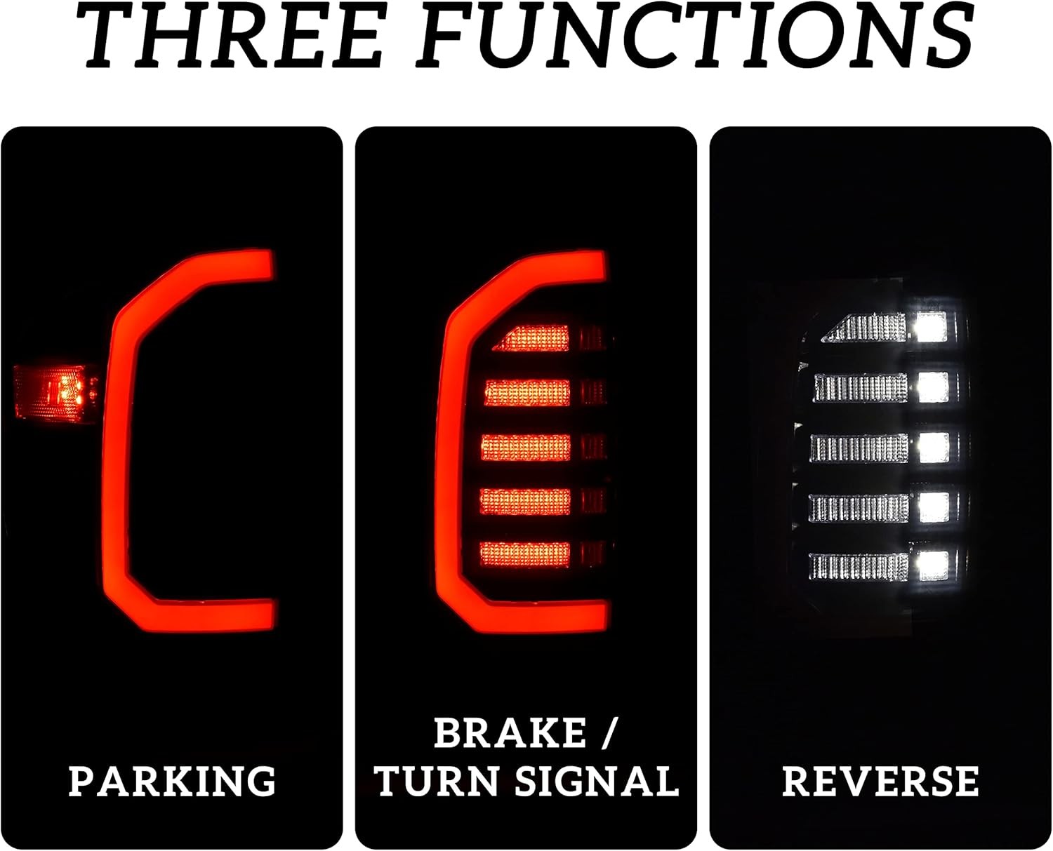 LED Taillights for 2016-2023 Toyota Tacoma Rear Tail Lights Assembly for [2016 2